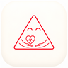 Salvera red heartcare triangle icon
